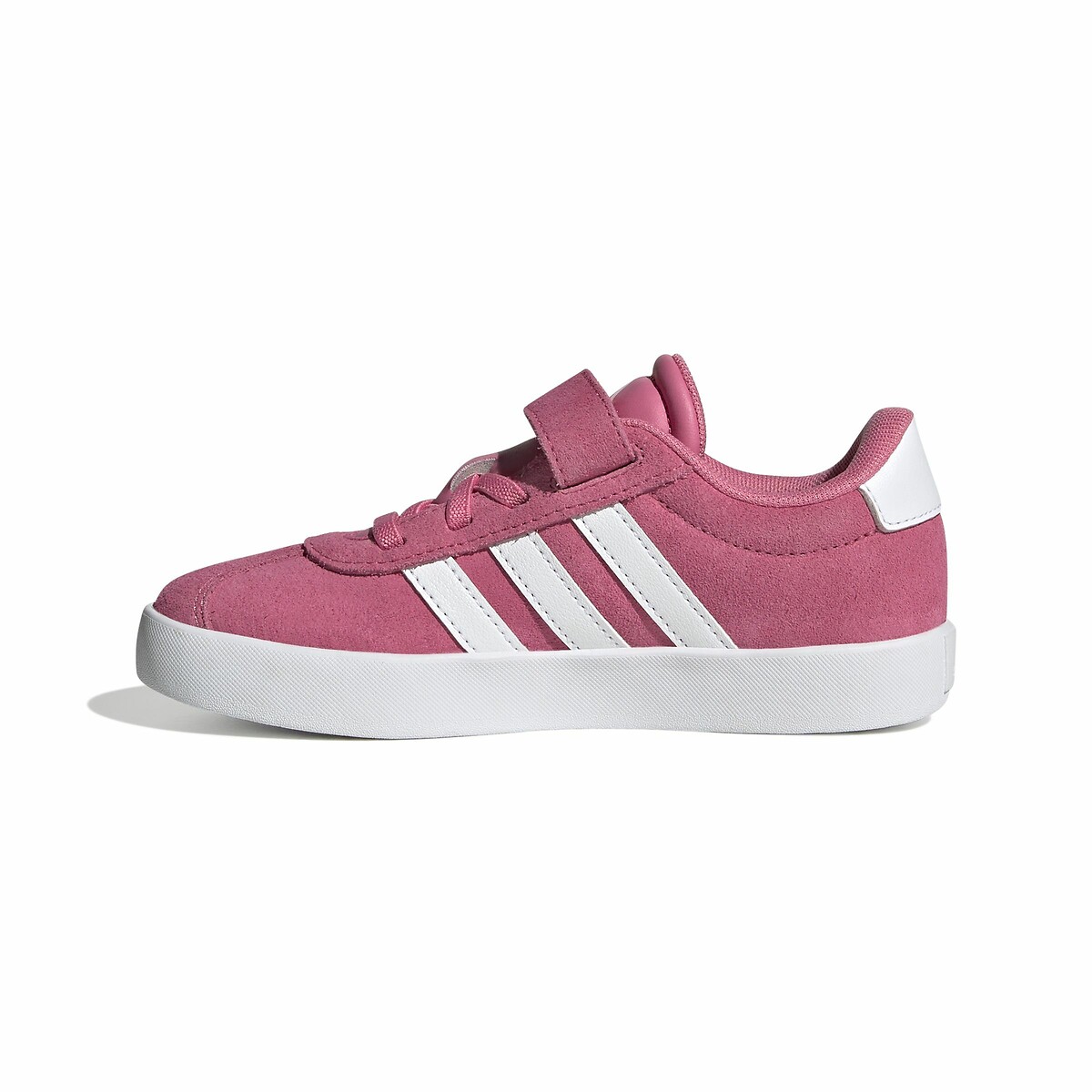 Kids' VL Court 3.0 Trainers in Suede pink/white, ADIDAS SPORTSWEAR