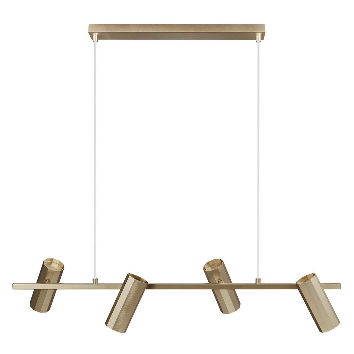 Suspension minimaliste en métal, ALANIS 4-Spot laiton, NORDLUX