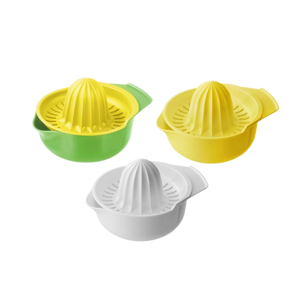 Presse-agrume manuel COLORS EDITION blanc,vert,jaune, FACKELMANN