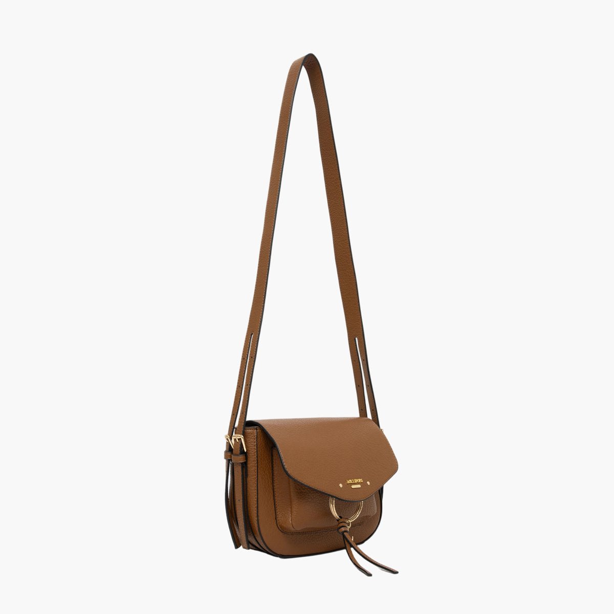 Sac porté épaule Tatjana camel,doré, LOLLIPOPS