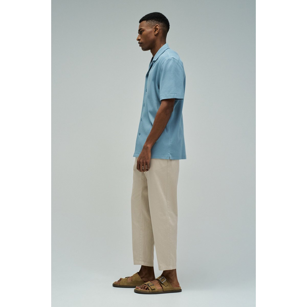 CHEMISE TEXTURÉE bleu, SALSA JEANS