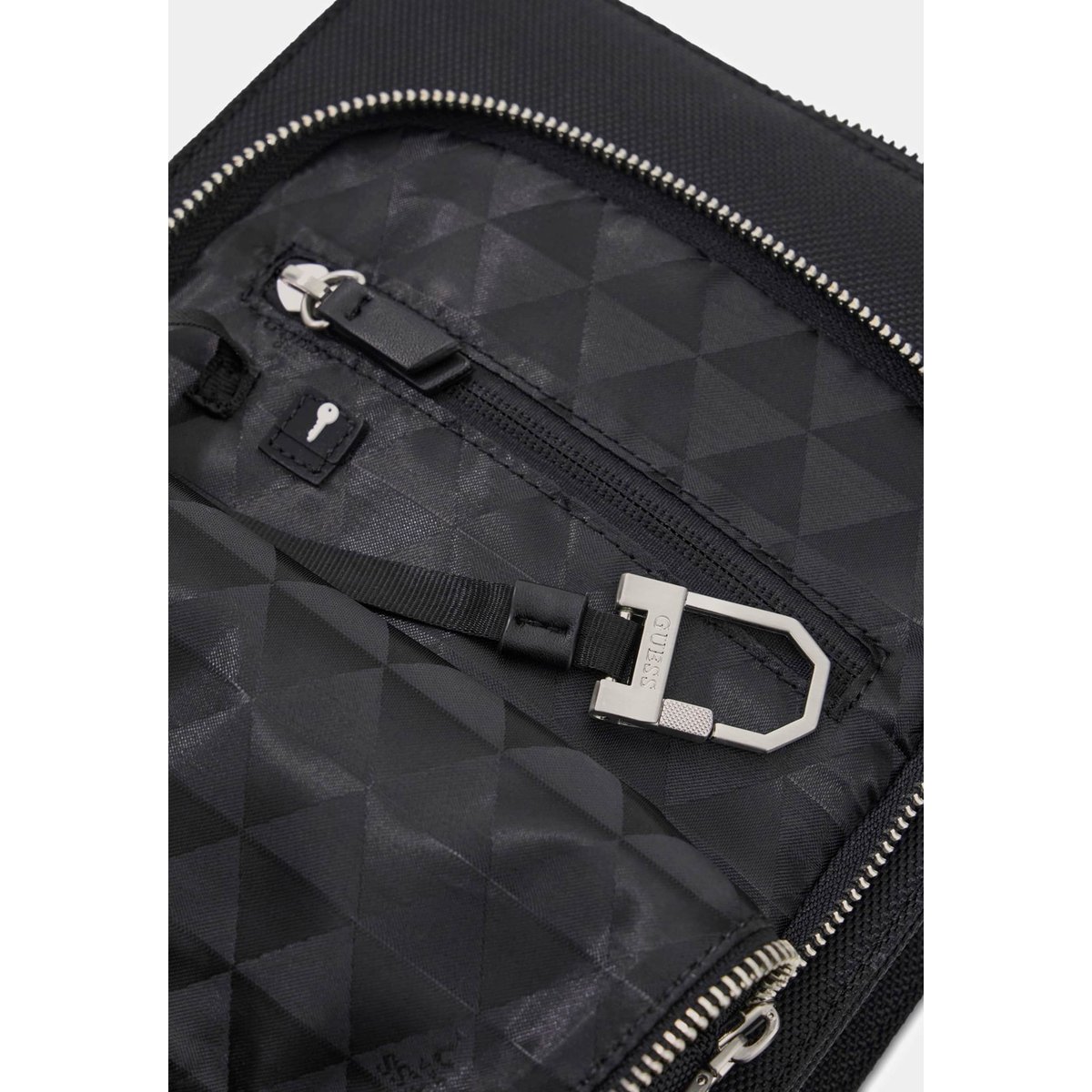 Sac Berna Mini Crossbody bleu foncé, GUESS
