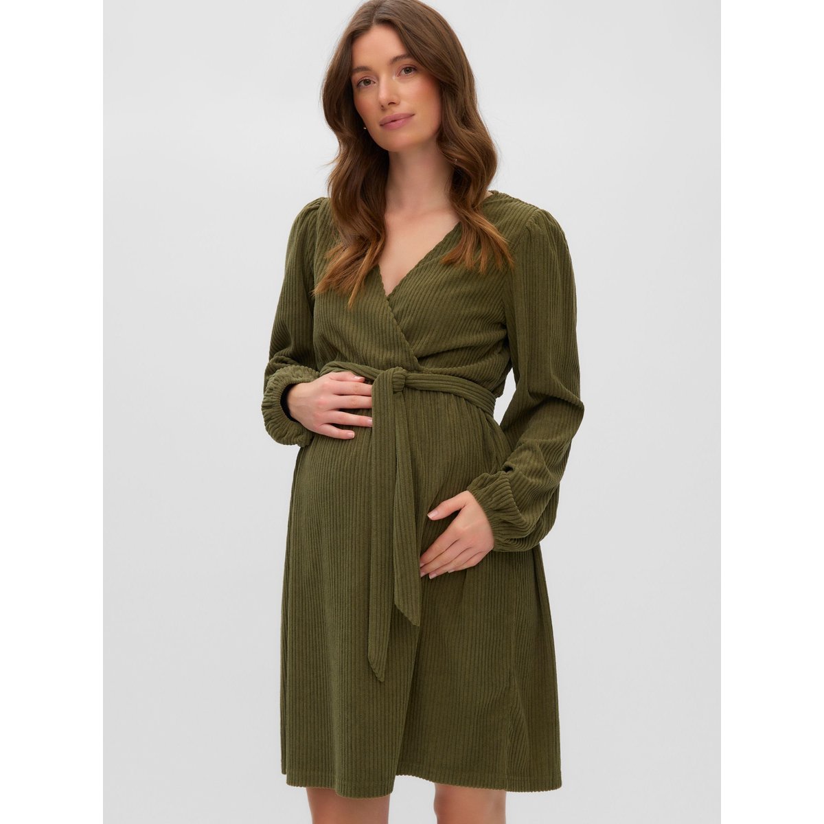 Robe verte - olive night 1, MAMA LICIOUS