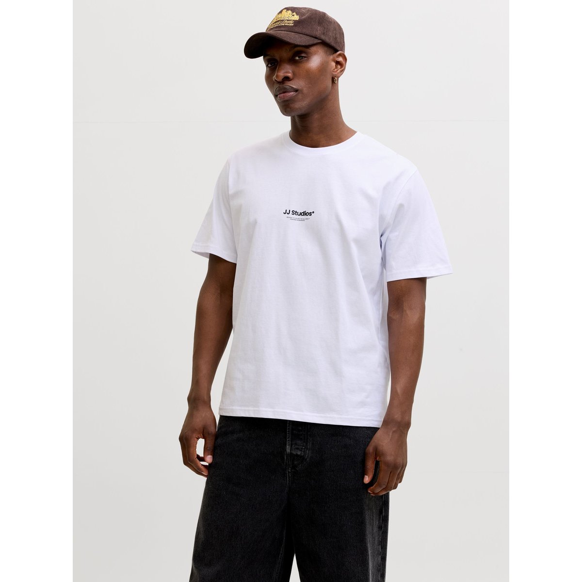 T-Shirt white 1, JACK & JONES
