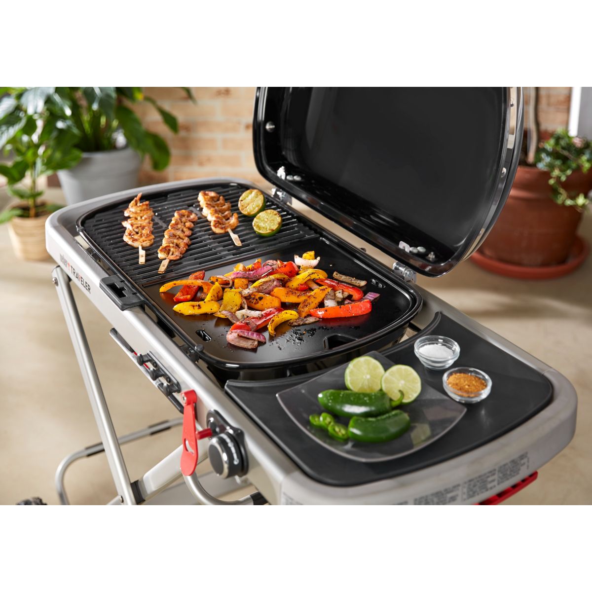 Plancha pour barbecue pour traveler noir, WEBER