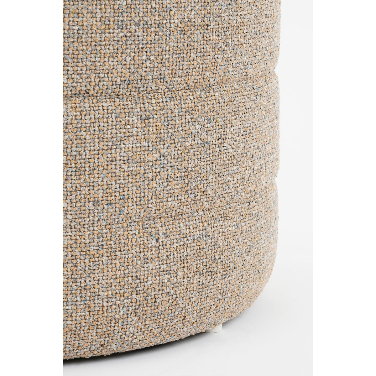 Pouf de rangement ELVYN beige, MICA DECORATIONS