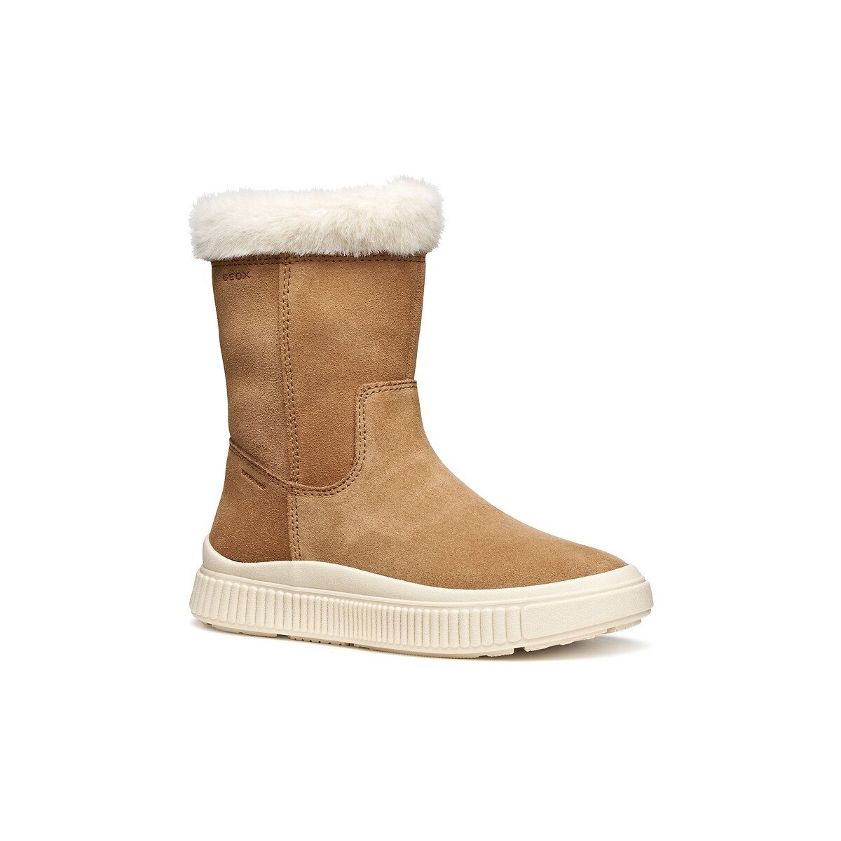 Bottes fourrées, LAQUINNY WATERPROOF cognac, GEOX