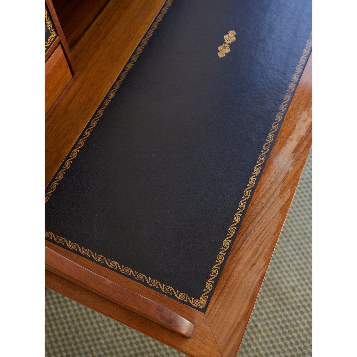 Bureau ancien en bois Edouard N°1082 - Bon état bois clair, DEBONGOUT