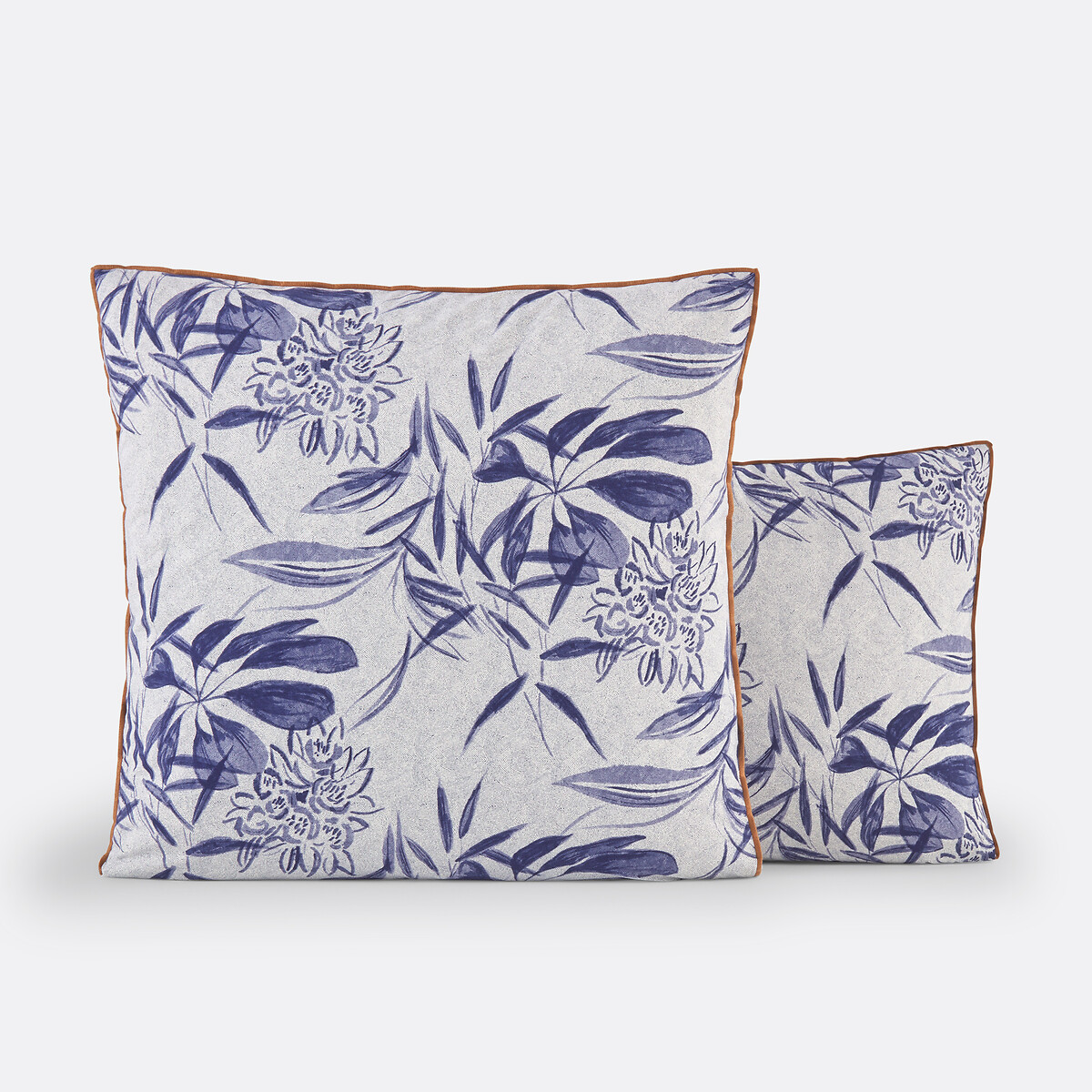 Taie d'oreiller percale de coton, Mishima imprimé, LA REDOUTE INTERIEURS