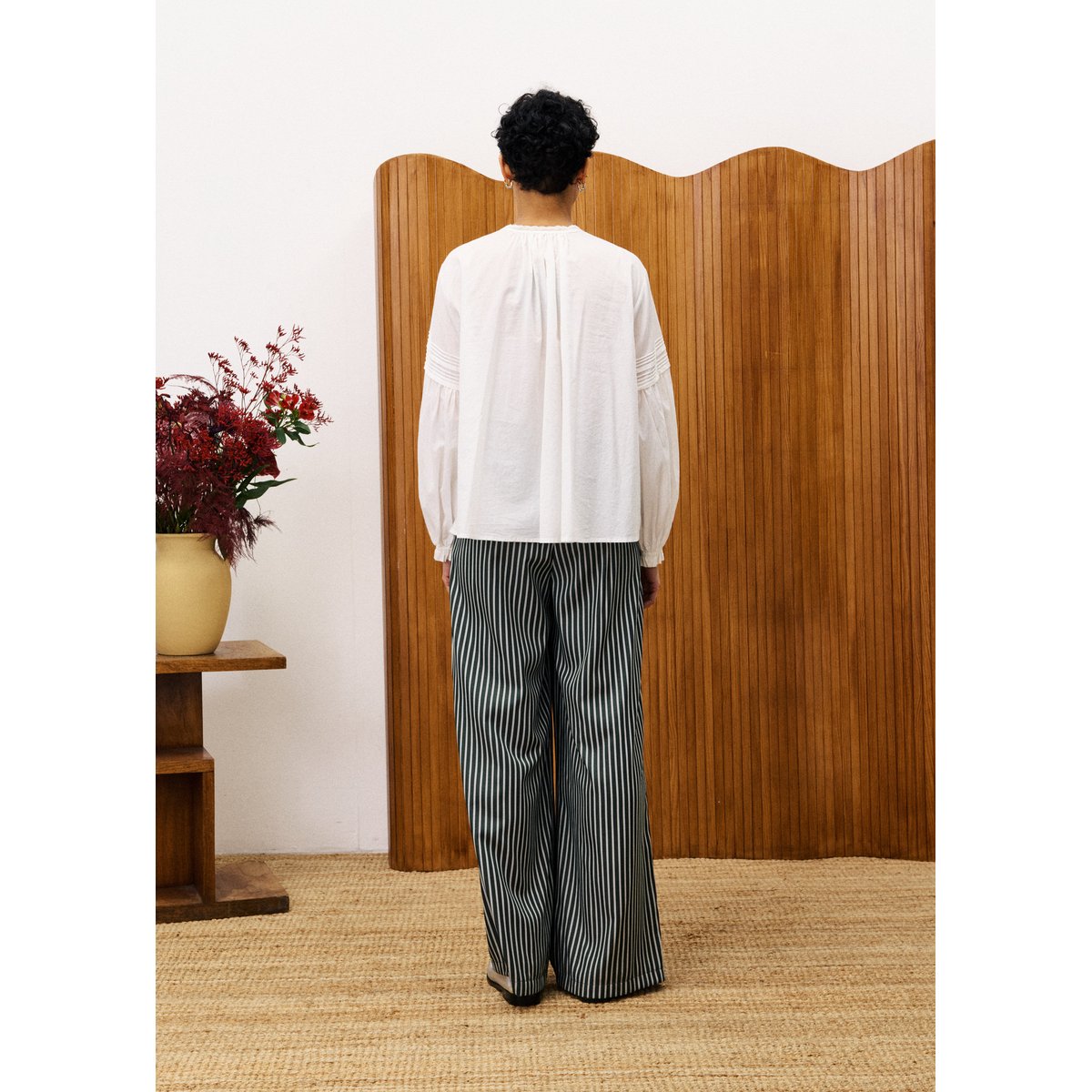 Chemise  en coton DEVI blanc, FRNCH