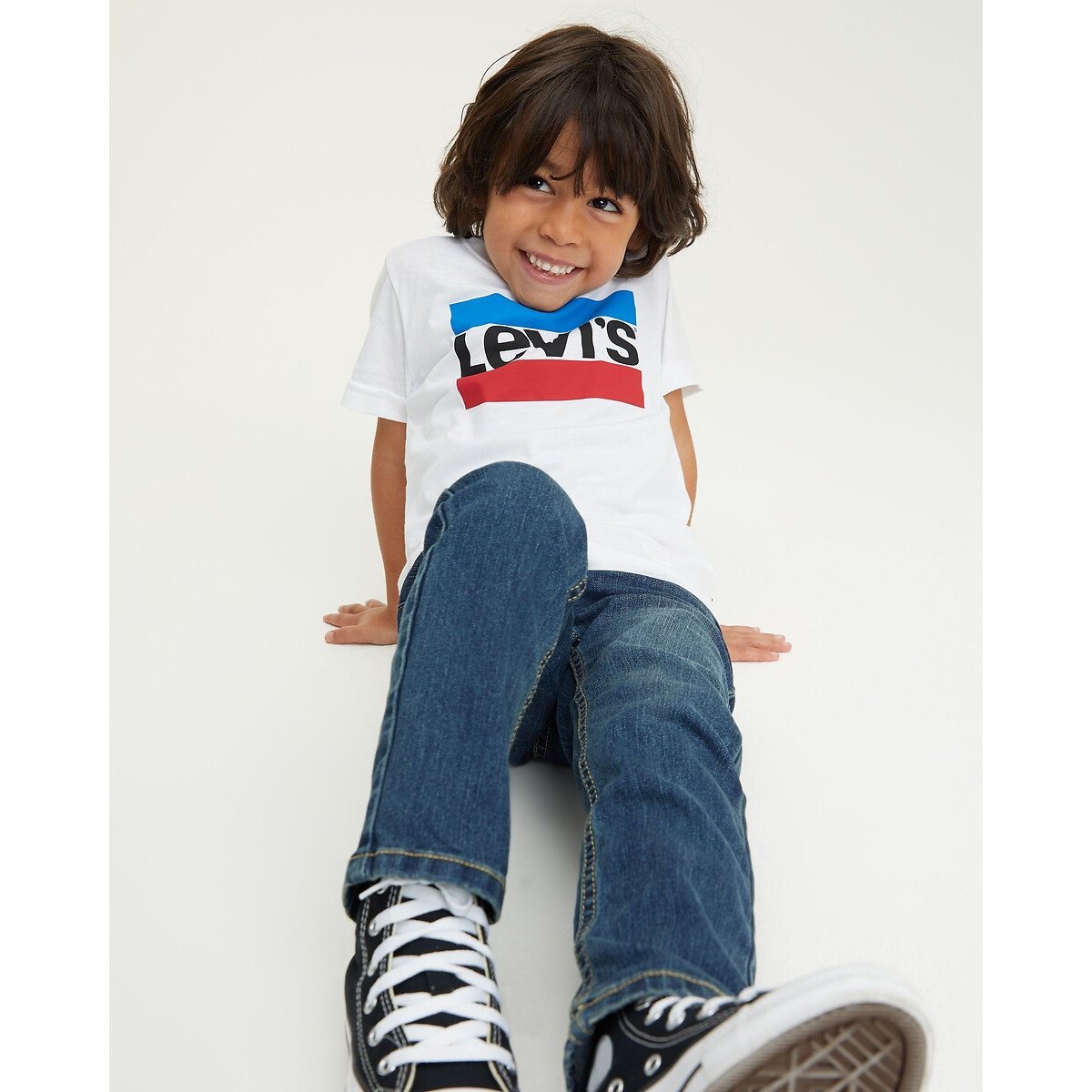 Jean slim coupe 511 bleu, LEVI'S KIDS