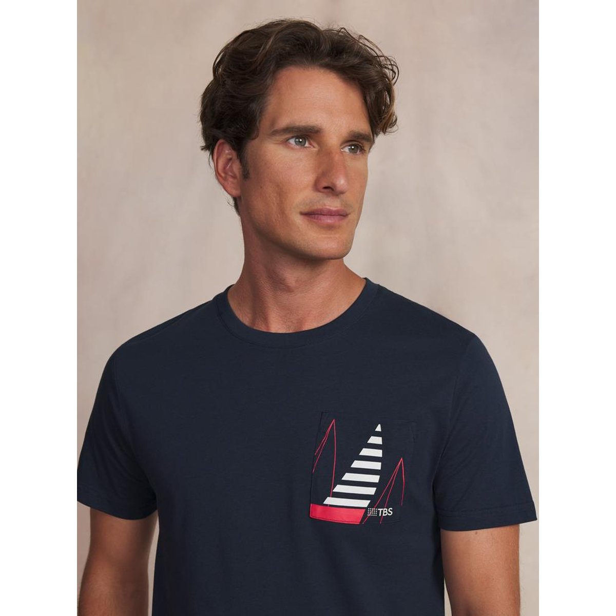 T-shirt manches courtes DANISTEE navy, TBS