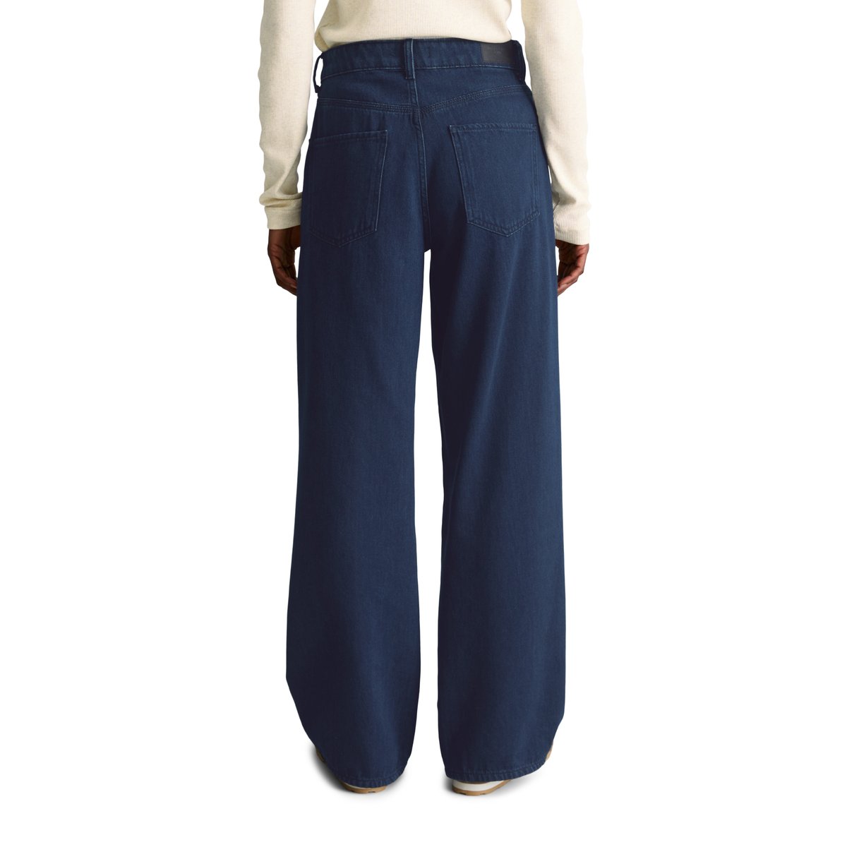 Jeans modèle Tomma wide en coton bio non extensible bleu, MARC O’POLO DENIM