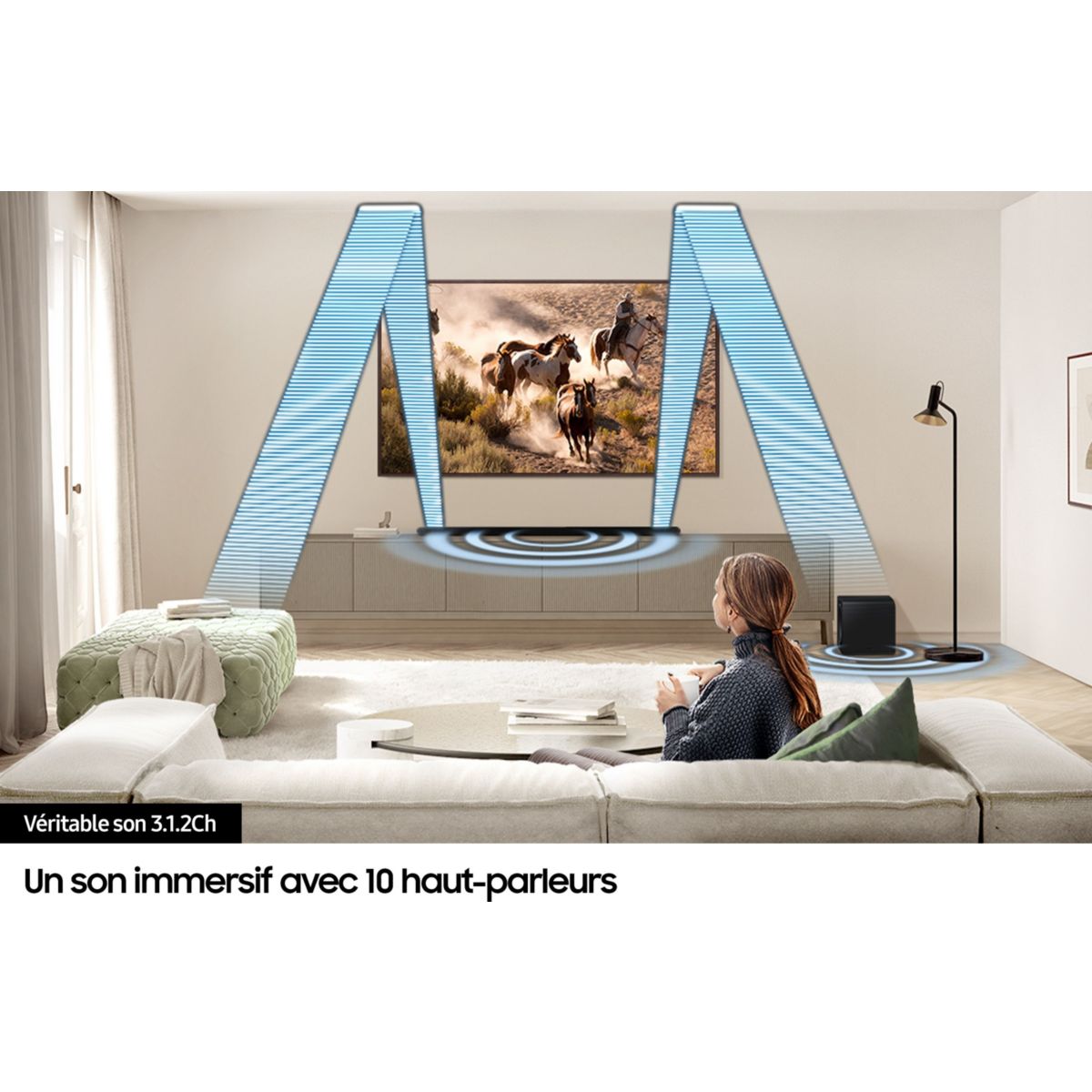 Barre de son HW-S810D noir titane, SAMSUNG