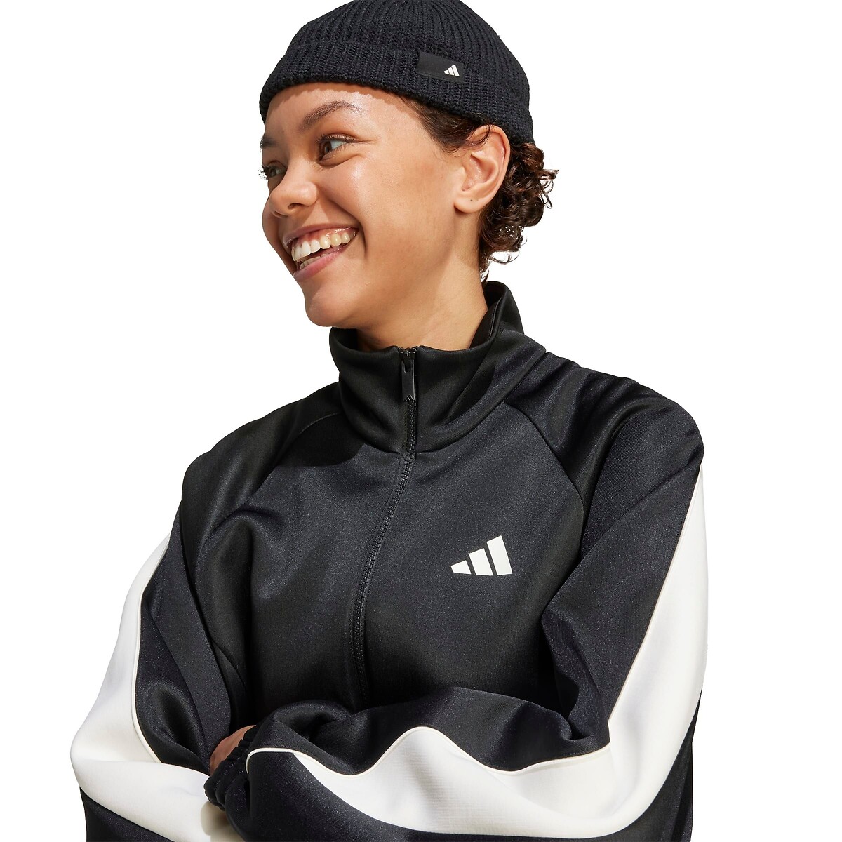 Veste zippée STADIUM noir, ADIDAS SPORTSWEAR