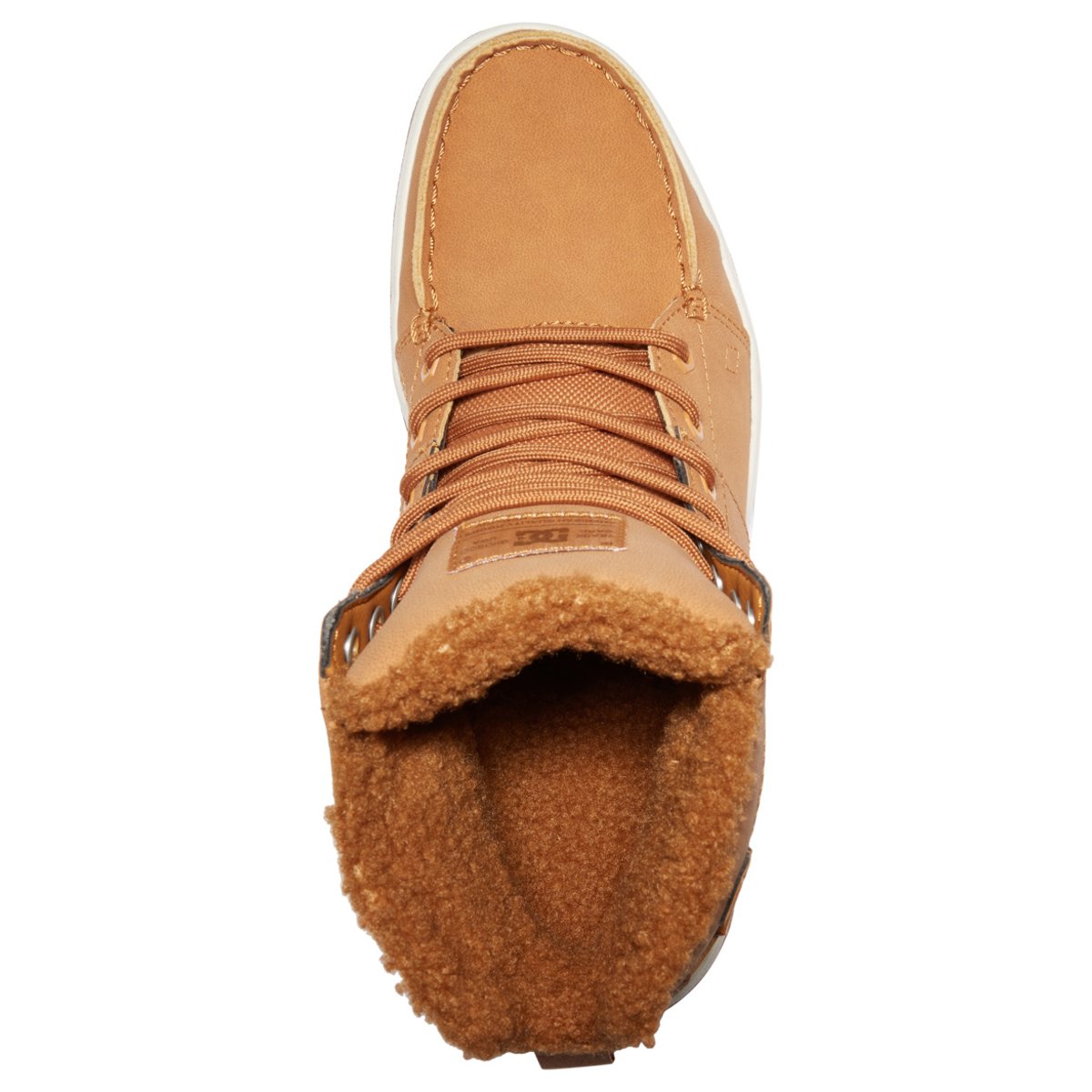 Boots à lacets WOODLAND. blanc wheat/dk chocolate, DC SHOES