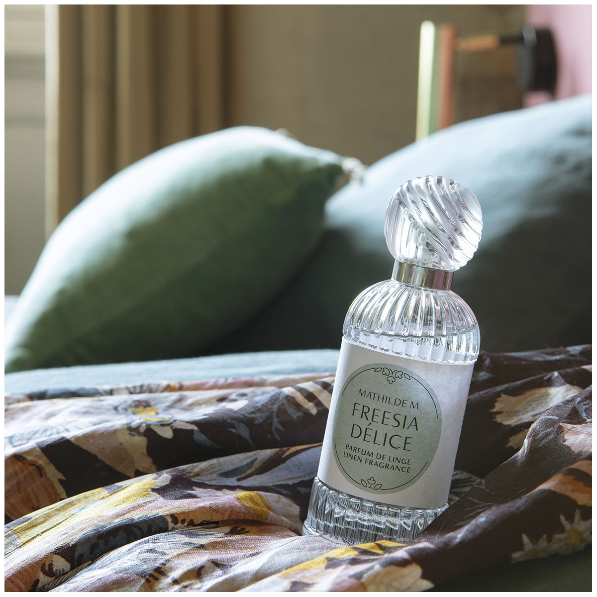 Parfum de linge 75 ml - Freesia Délice transparent, MATHILDE M