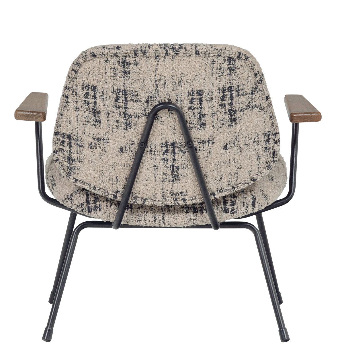 Fauteuil en chenille AURE beige, WOOOD