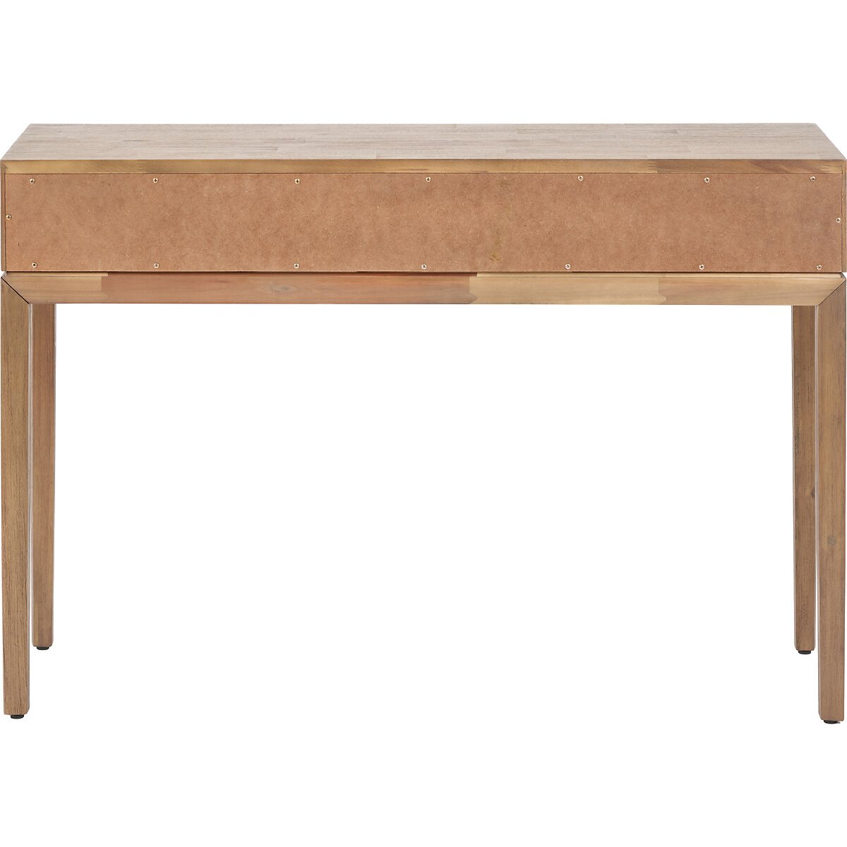 Giano Acacia Wood Console Table black/natural, ÉDITÉ
