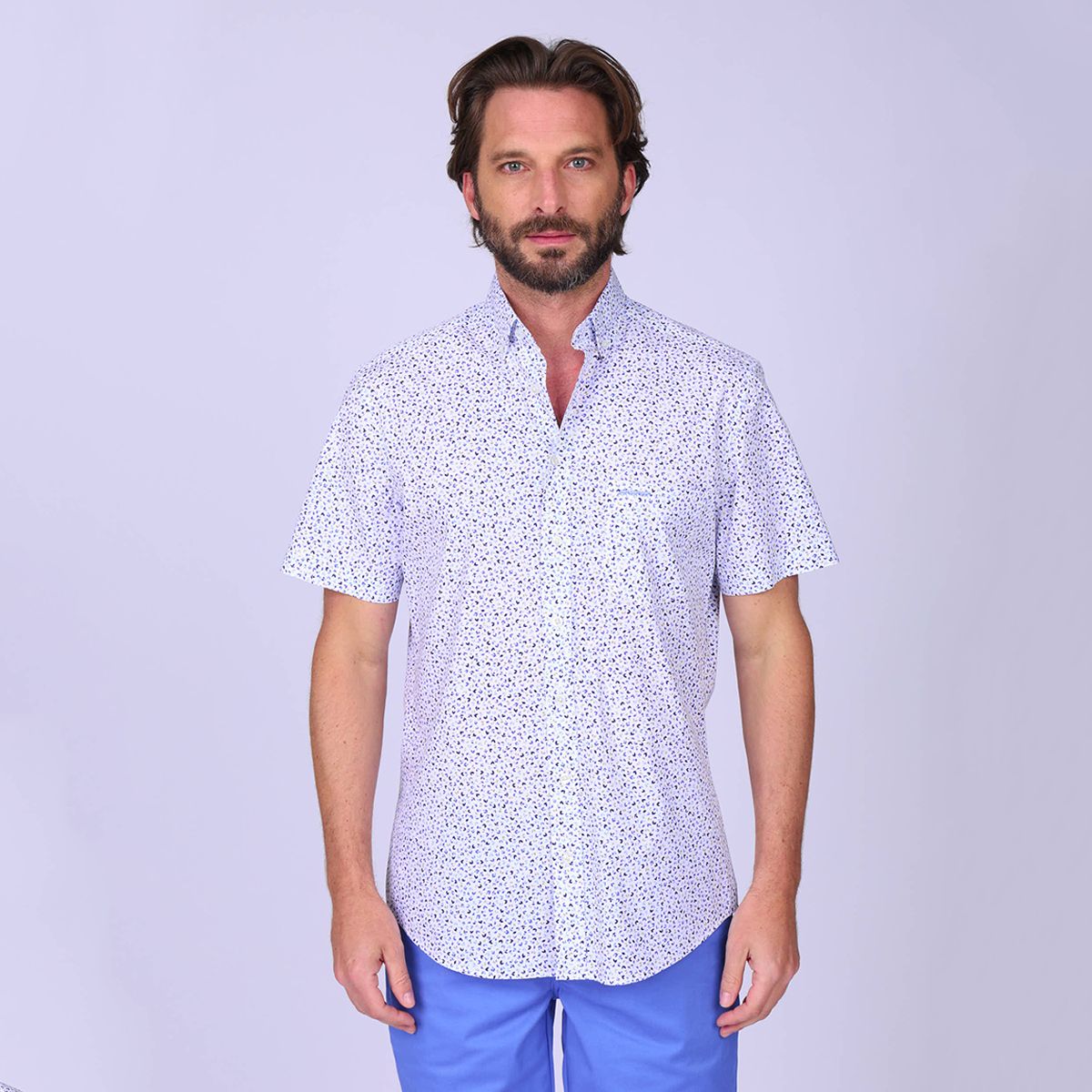 Chemise Gordon blanc, MISE AU GREEN