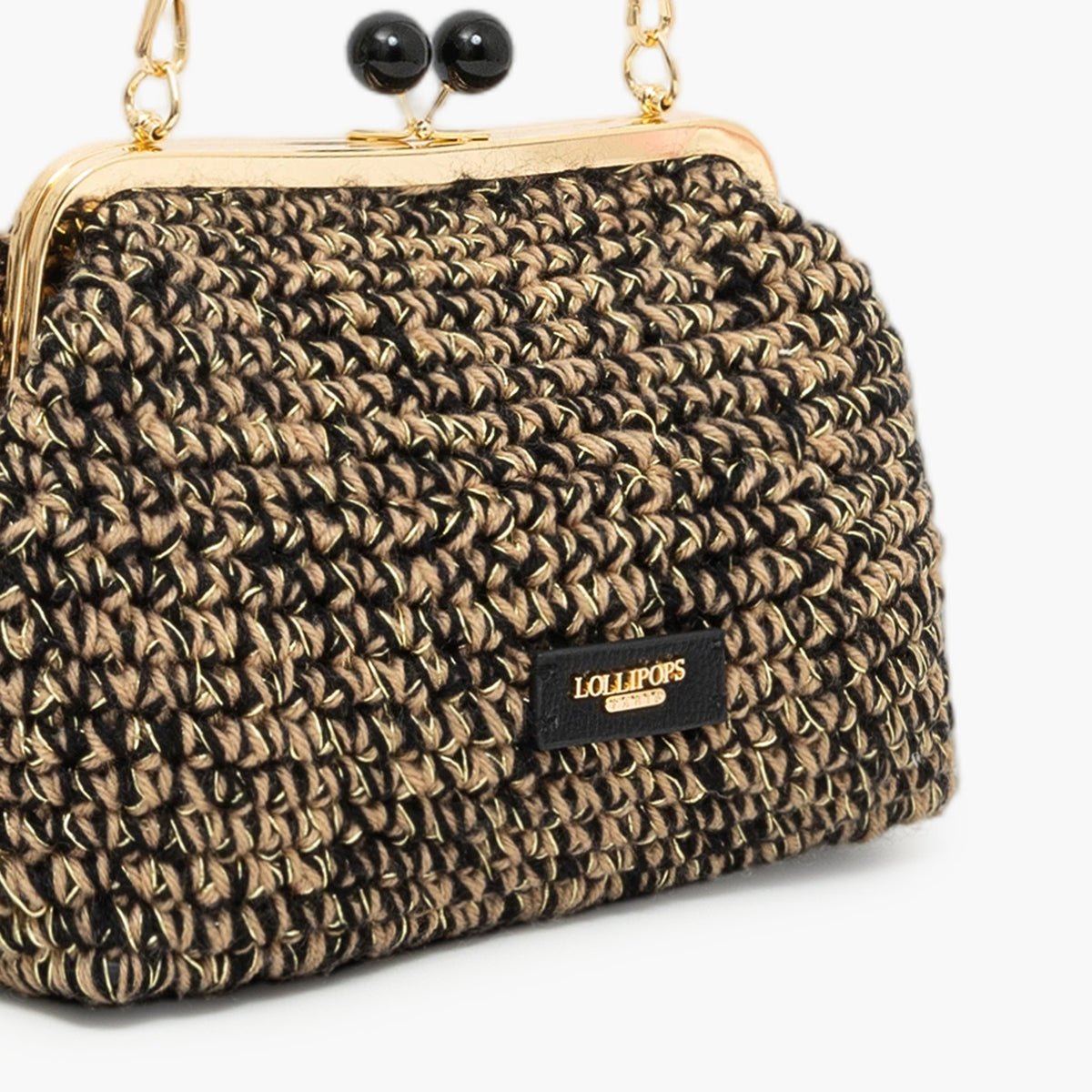 Sac Frame M  Tinda noir, LOLLIPOPS
