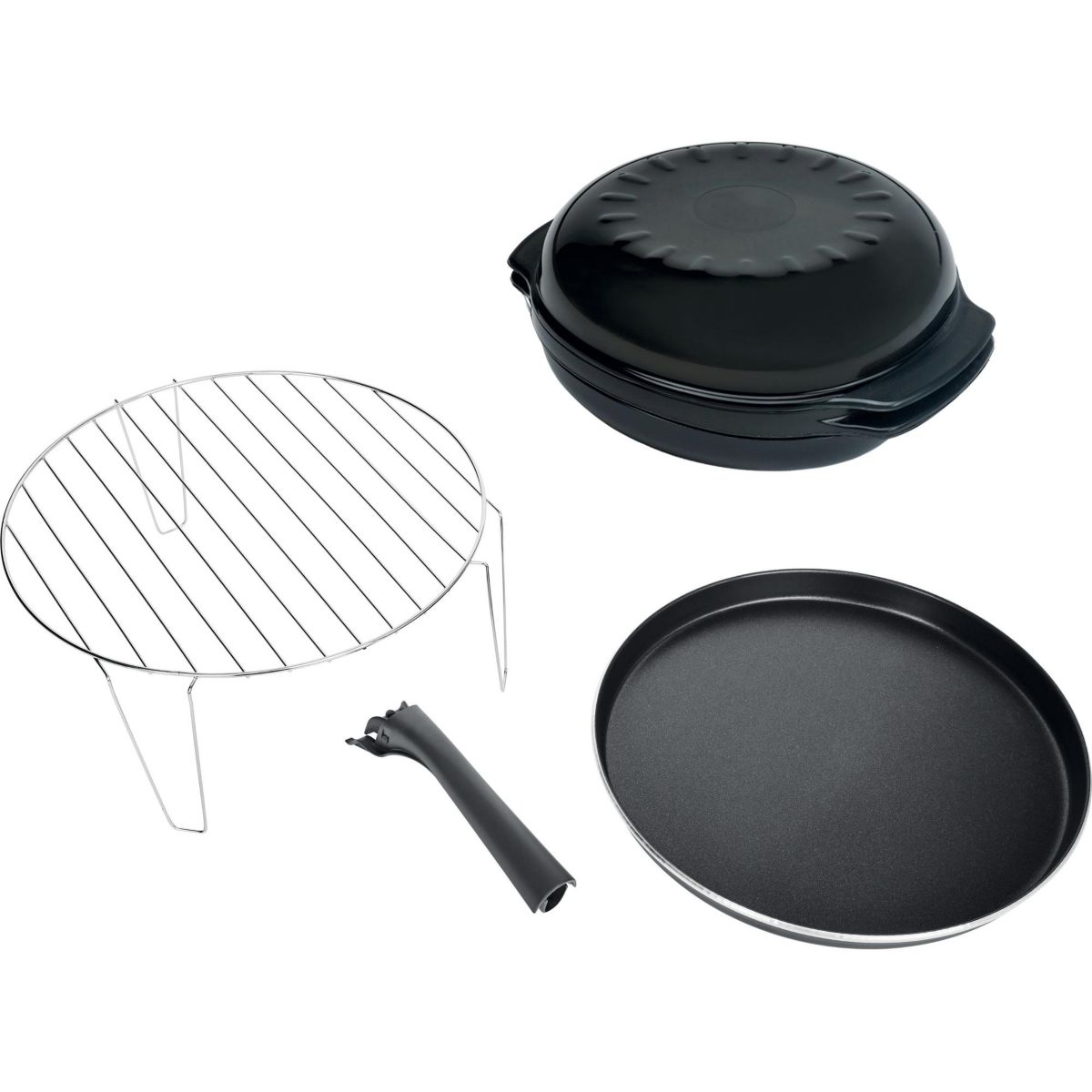 Micro ondes grill MAX49MB noir mat, WHIRLPOOL