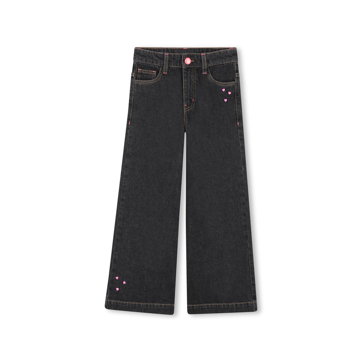 Pantalon en denim denim black lave, BILLIEBLUSH