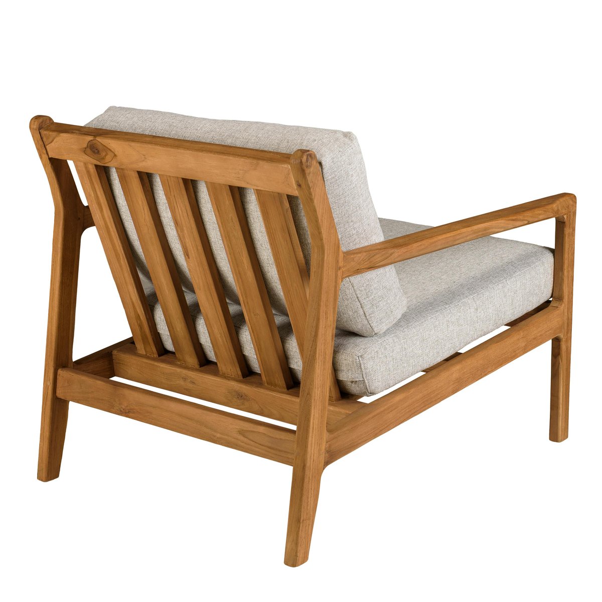 Fauteuil de jardin en teck recyclé ORIA bois naturel, PIER IMPORT