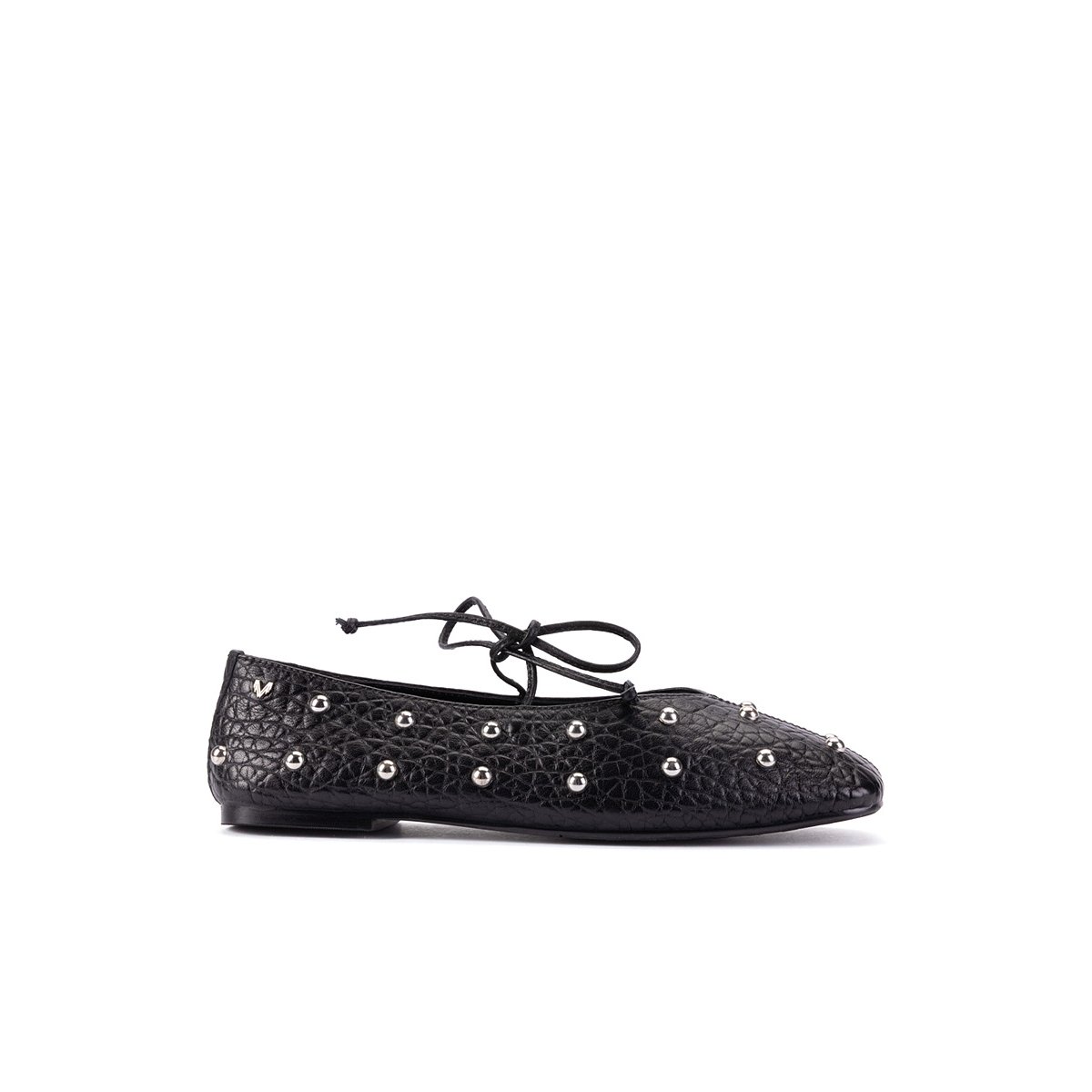 Ballerines cuir Grenelle black, MARTINELLI