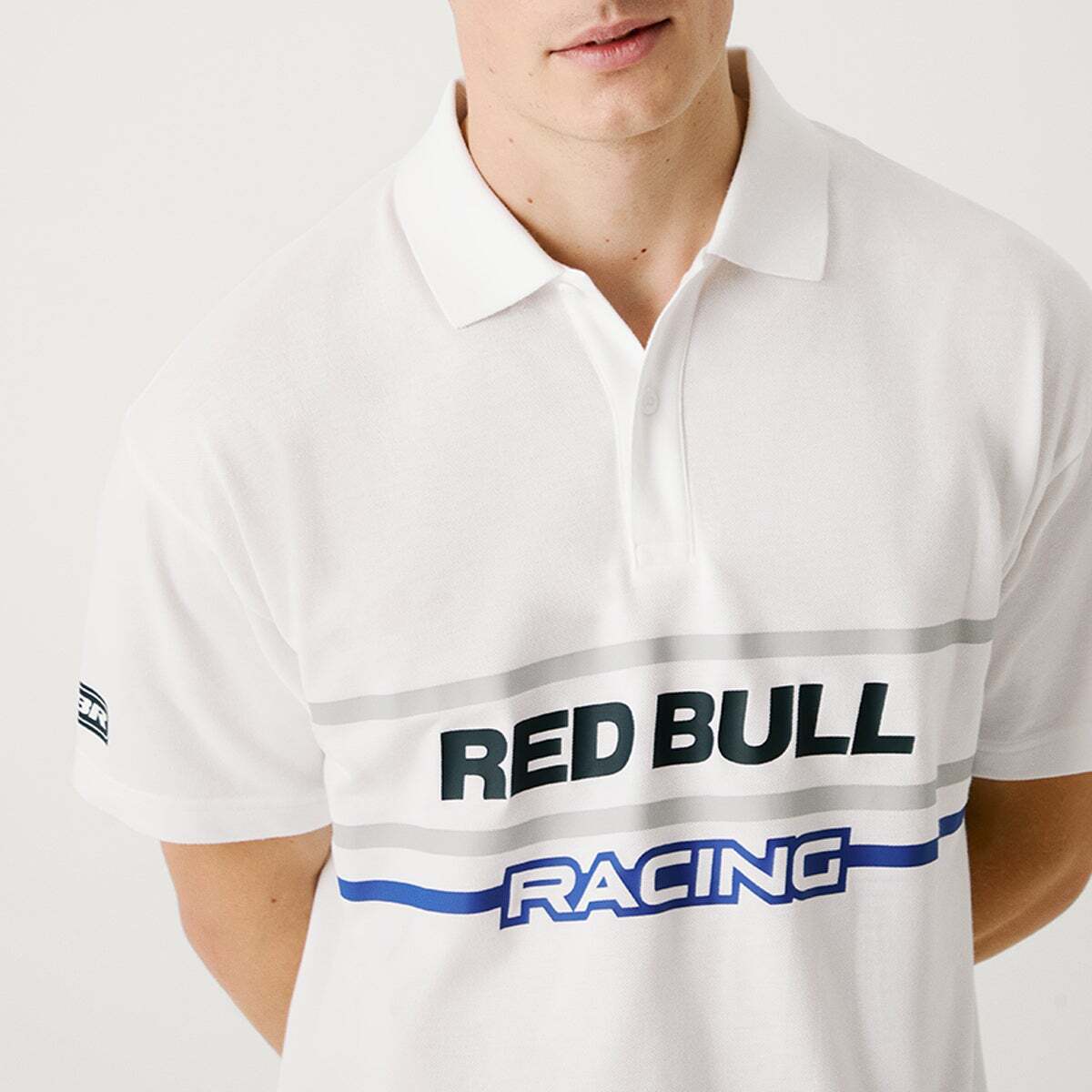 Red Bull Racing Polo Avec Logo En Piqué blanc, PEPE JEANS