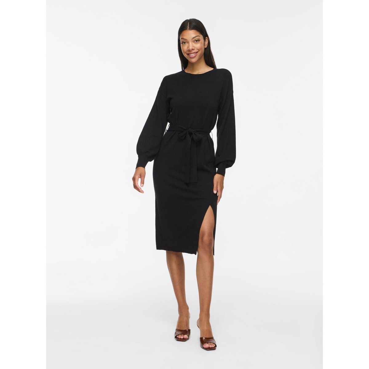 Robe En Maille noir - black, VILA