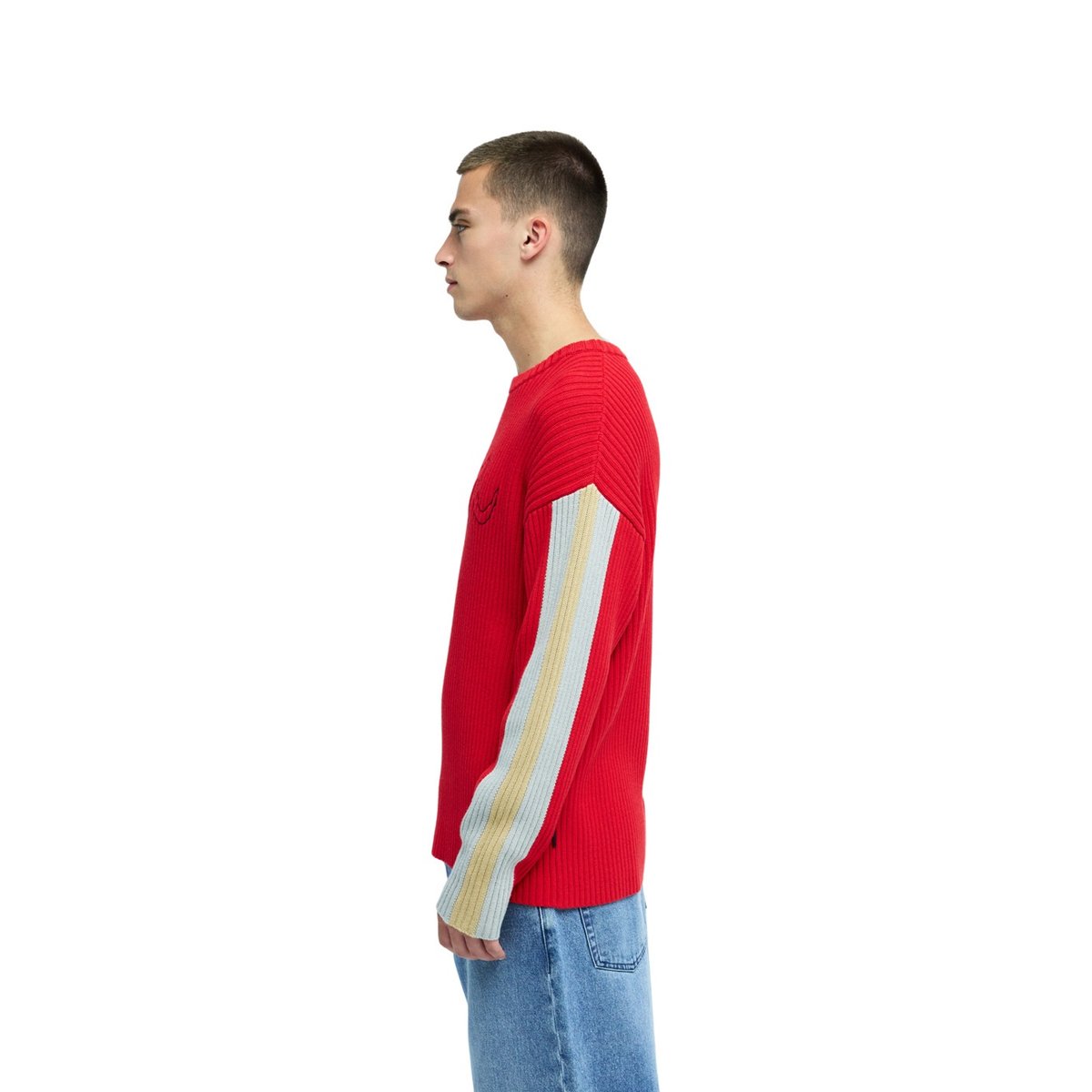 Pull YG SCRIMBLER rouge salsa, QUIKSILVER