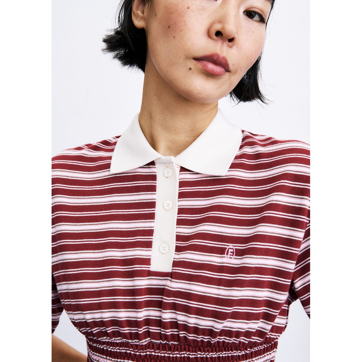 Robe Misen en coton MISEN bordeaux, FRNCH