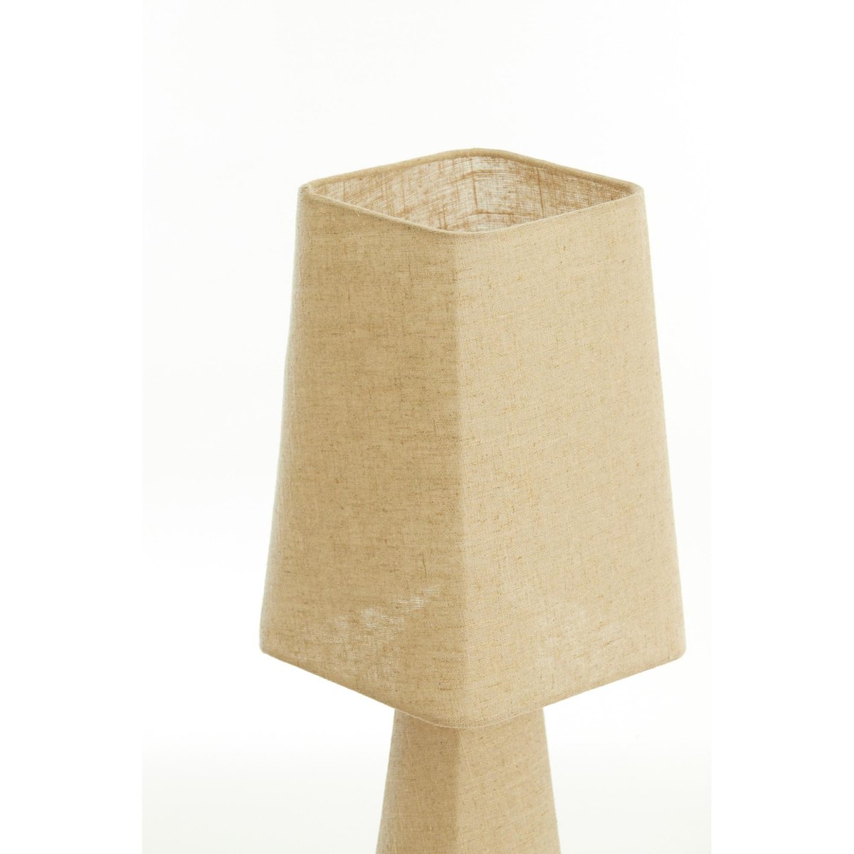 Lampe À Poser Textiles MIKKO naturel, LIGHT & LIVING