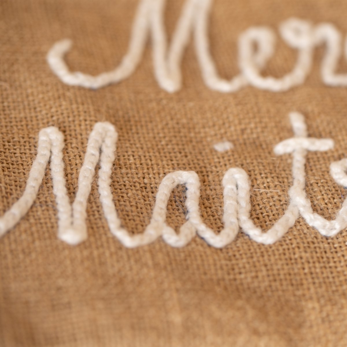 Pochette Jute "Merci maitresse" naturel, HOME MAISON