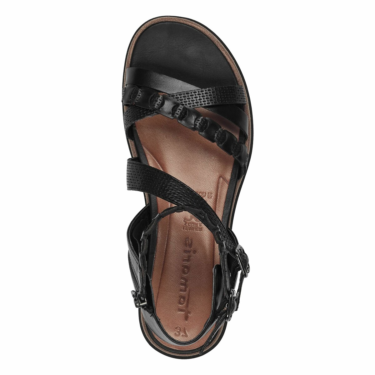 Gladiator Sandals black, TAMARIS