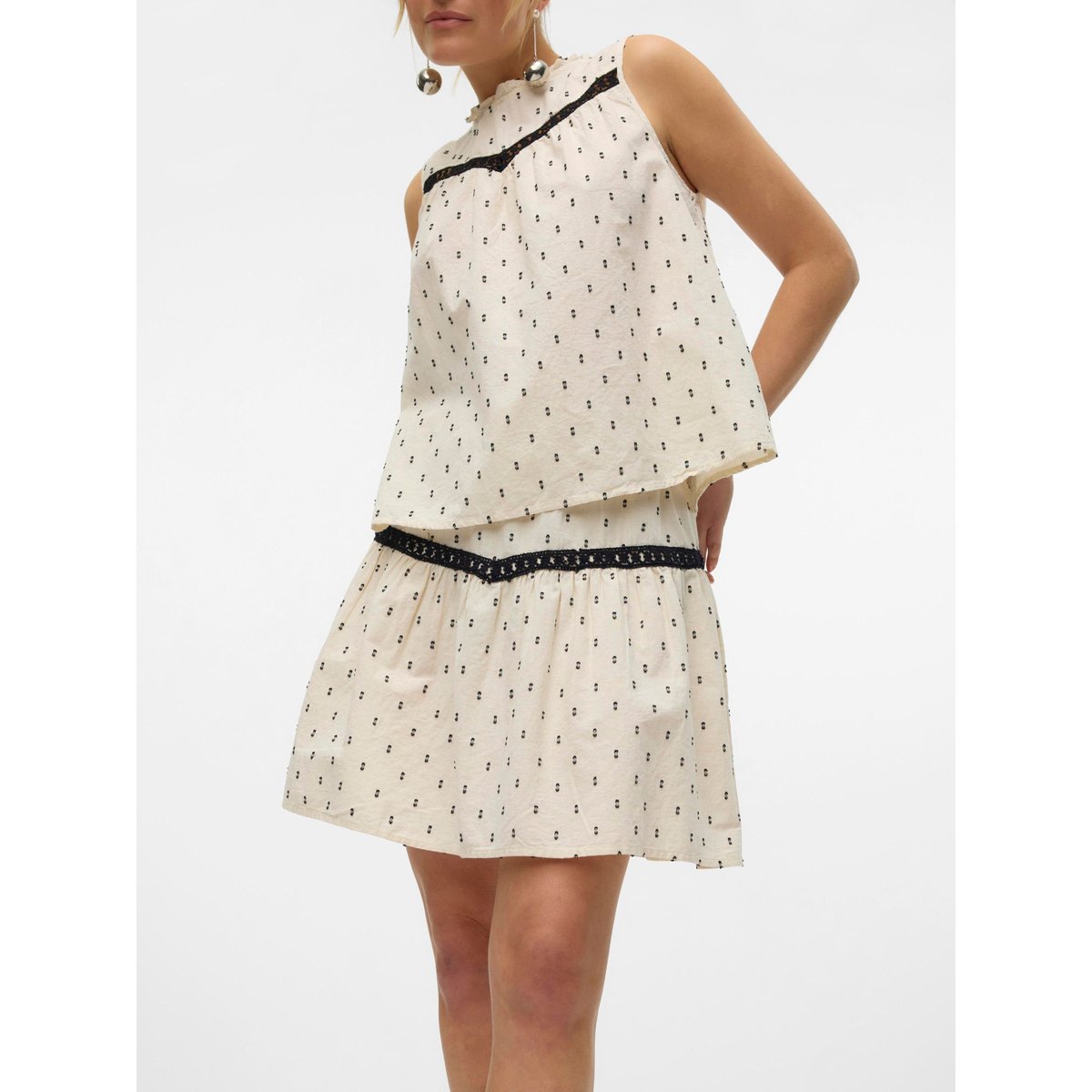 Jupe oatmeal, VERO MODA