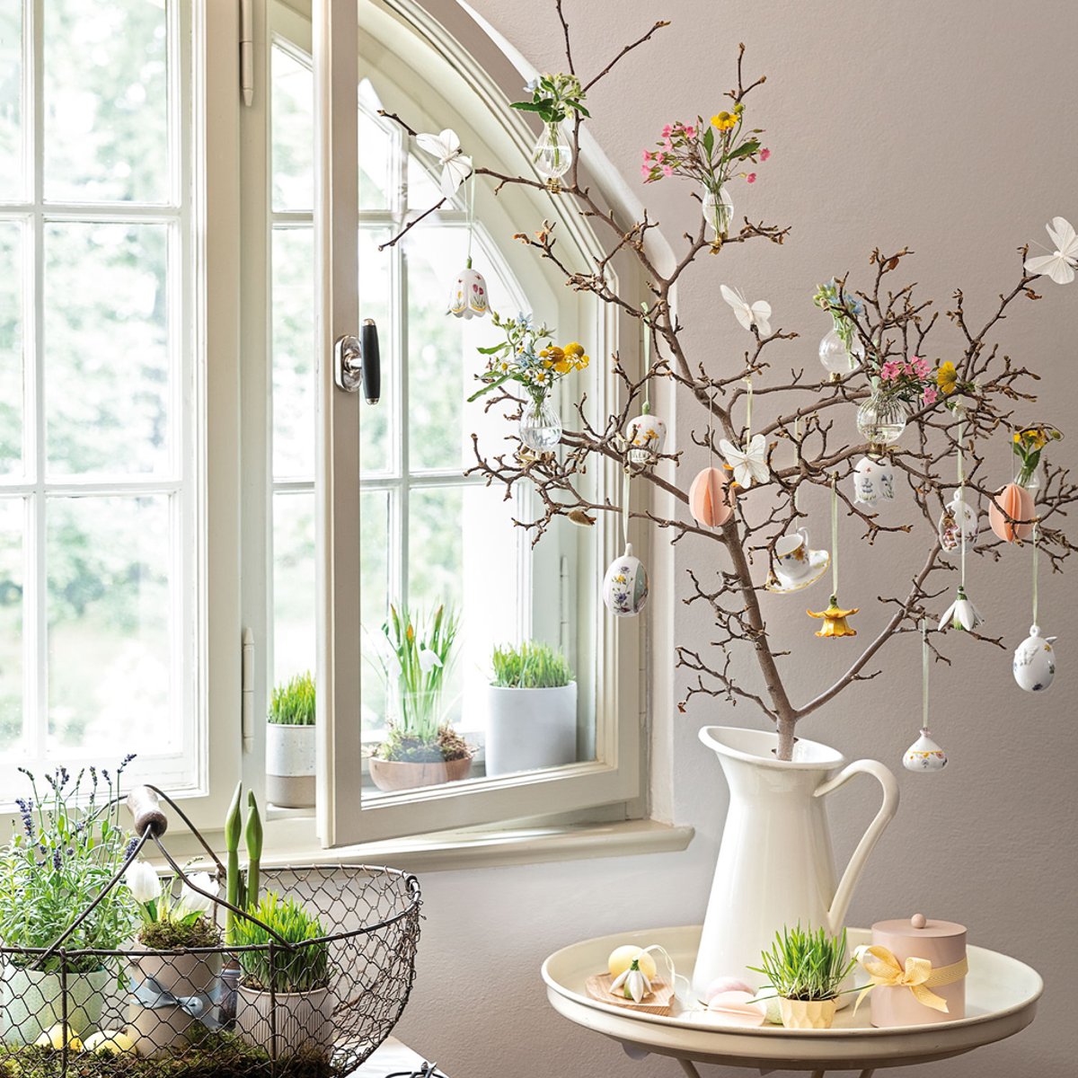 Ornement Tulipe NEW FLOWER BELLS blanc, VILLEROY & BOCH