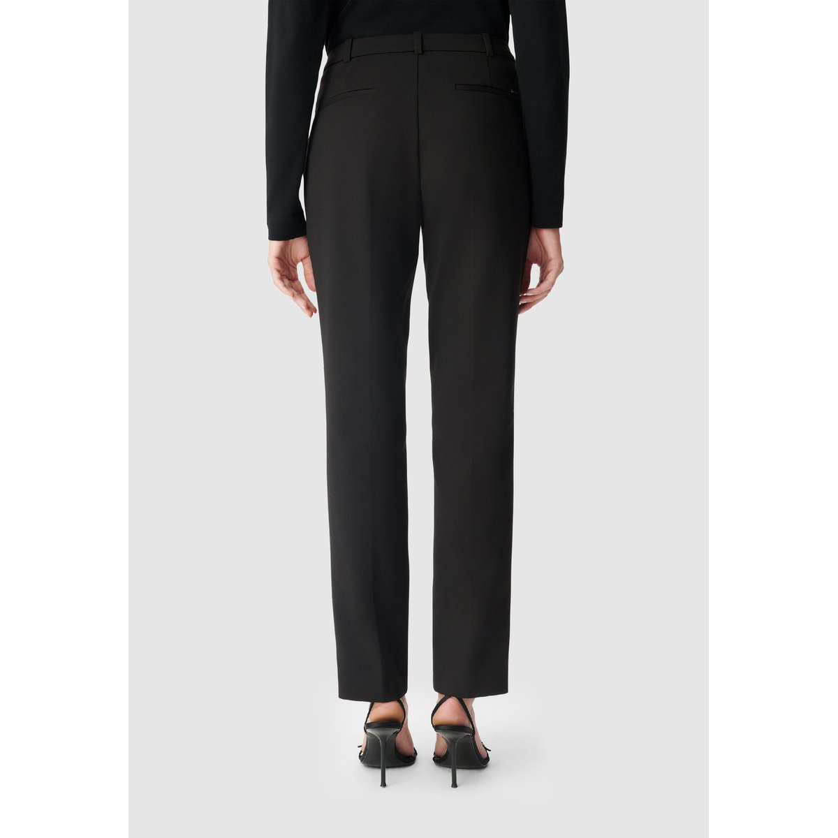 Pantalon de tailleur maille Milano noir, IKKS