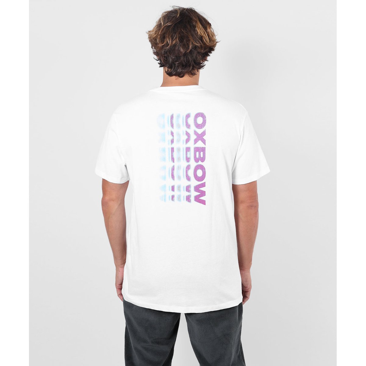 Tee-shirt manches courtes COPY white, OXBOW