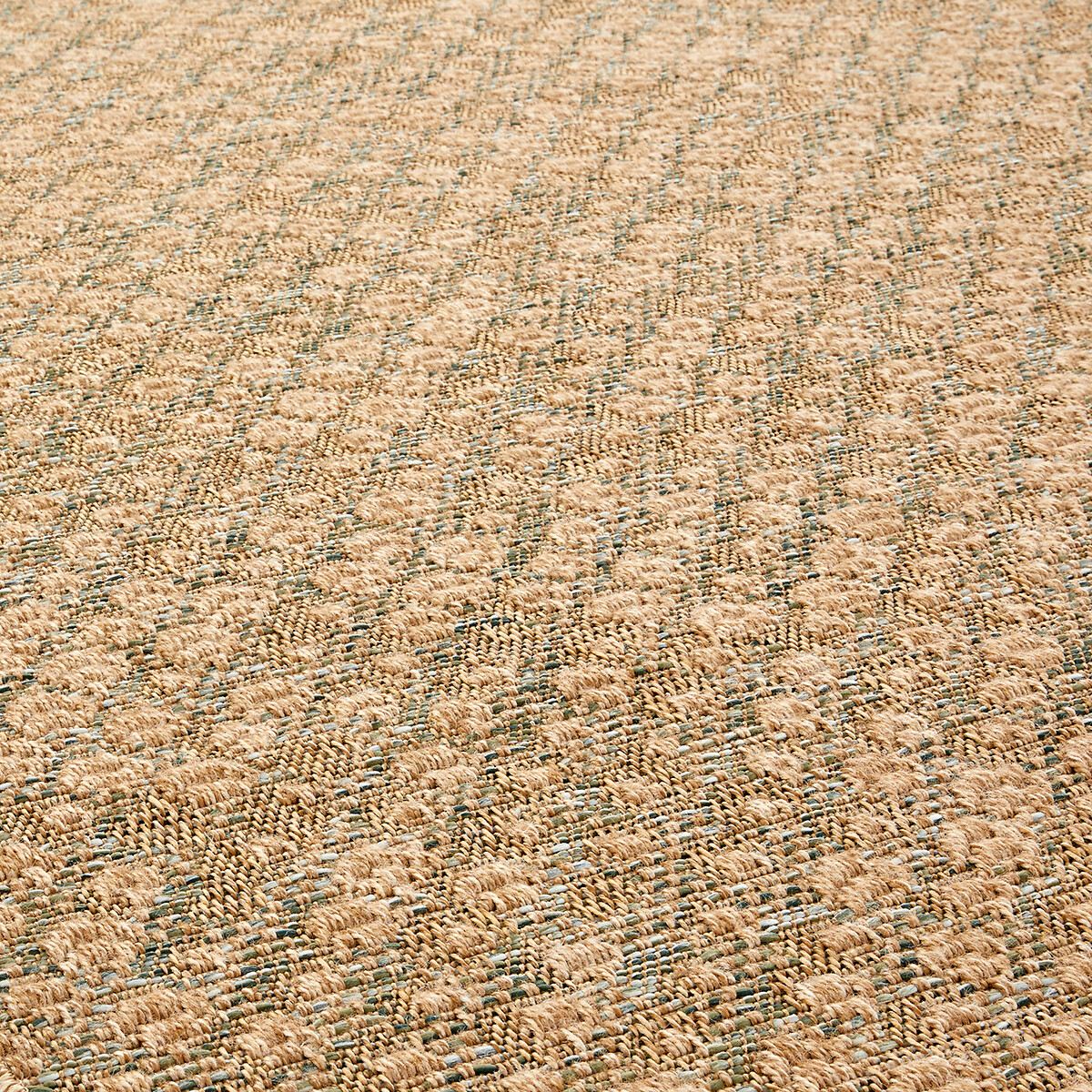 Tapis effet jute intérieur/extérieur Milas naturel/vert, LA REDOUTE INTERIEURS