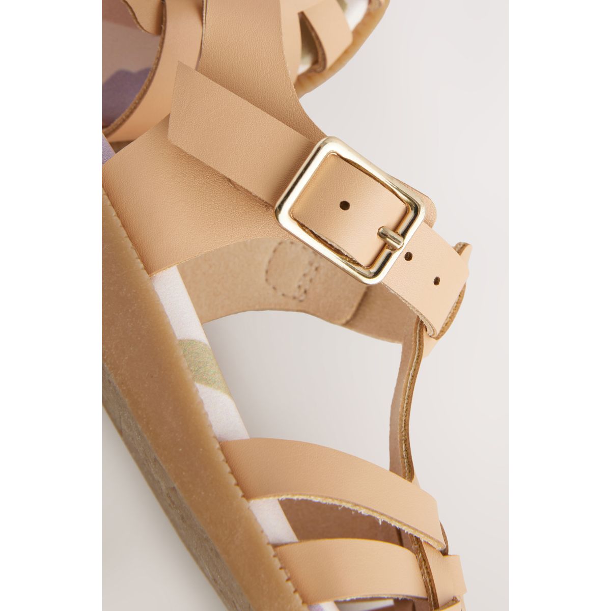 Sandales fisherman marron fauve, NEXT