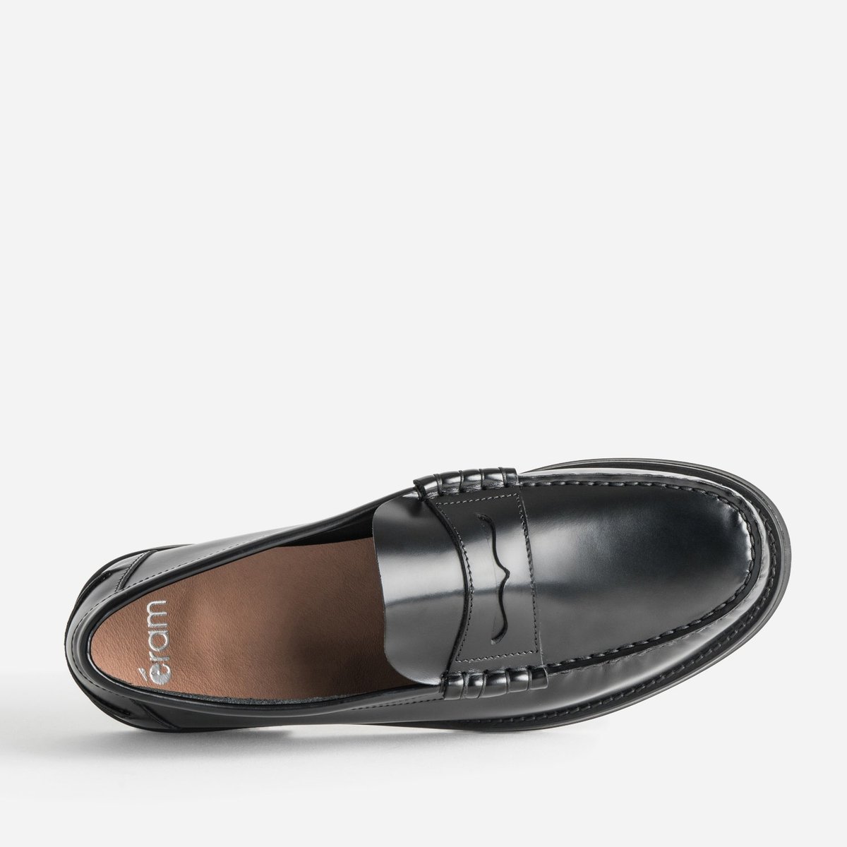 Derby en cuir GEREMY noir, ERAM