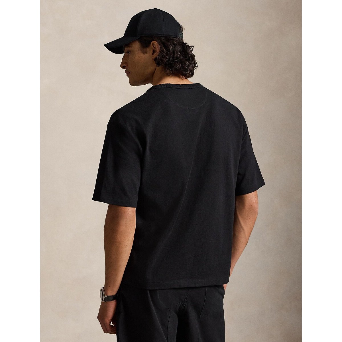 Relaxed Fit Short Sleeve T-Shirt black, POLO RALPH LAUREN