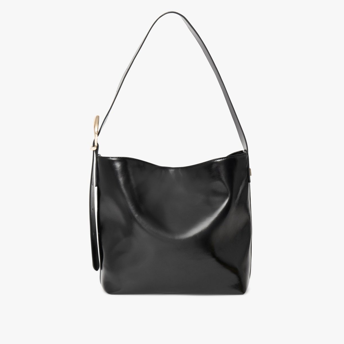 Sac À Main MARIA sac hobo boucle bijou noir, BOCAGE