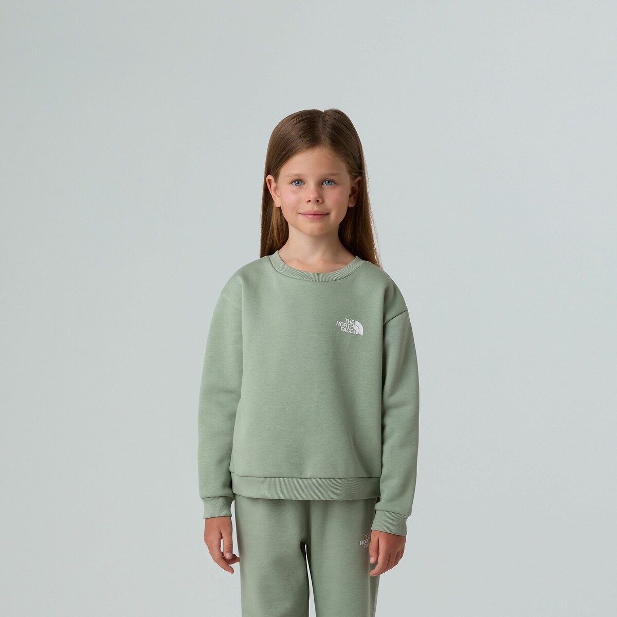 Sweatshirt + Trousers Set in Fleece light khaki, THE NORTH FACE