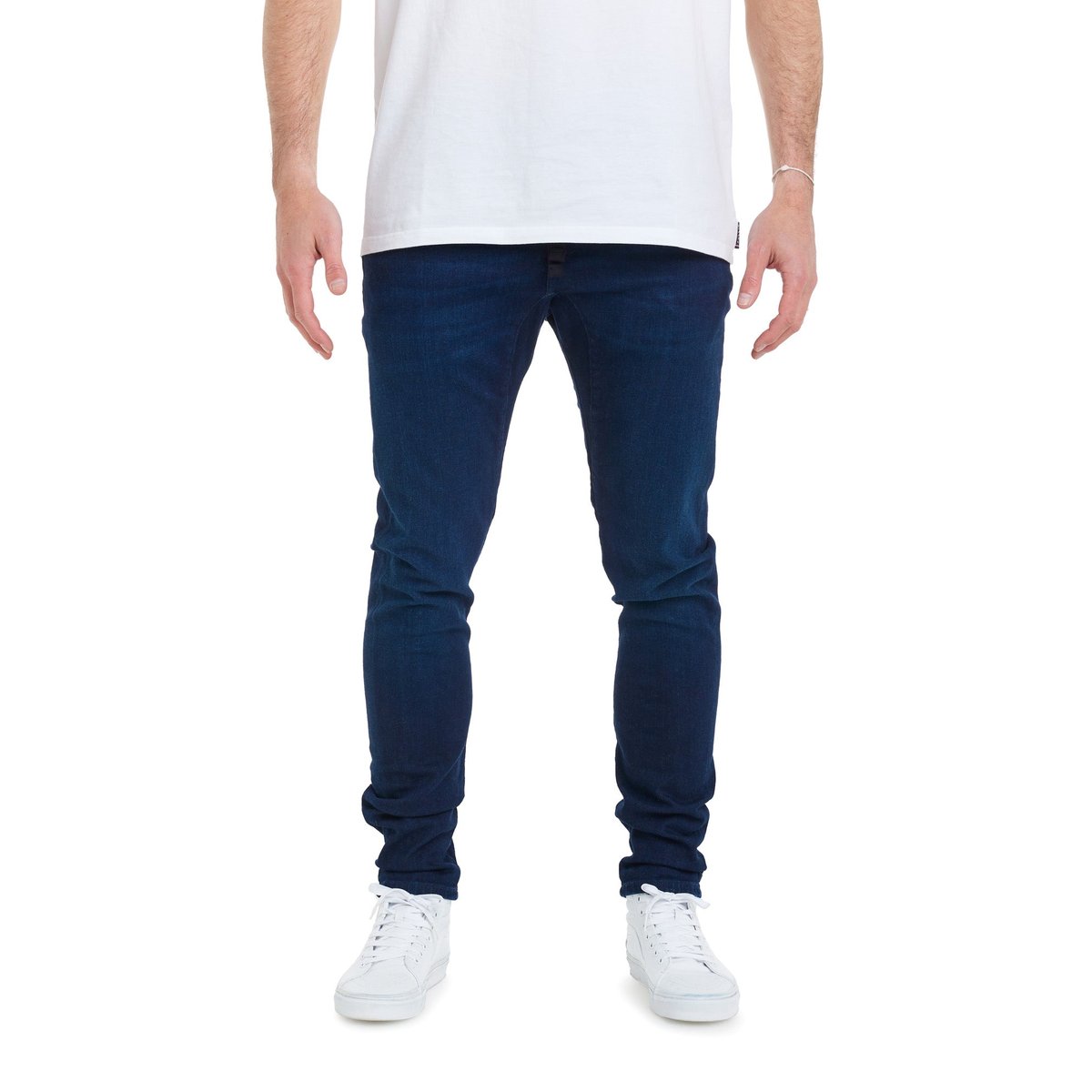PANTALON TAPERED OLLY bleu, PULLIN