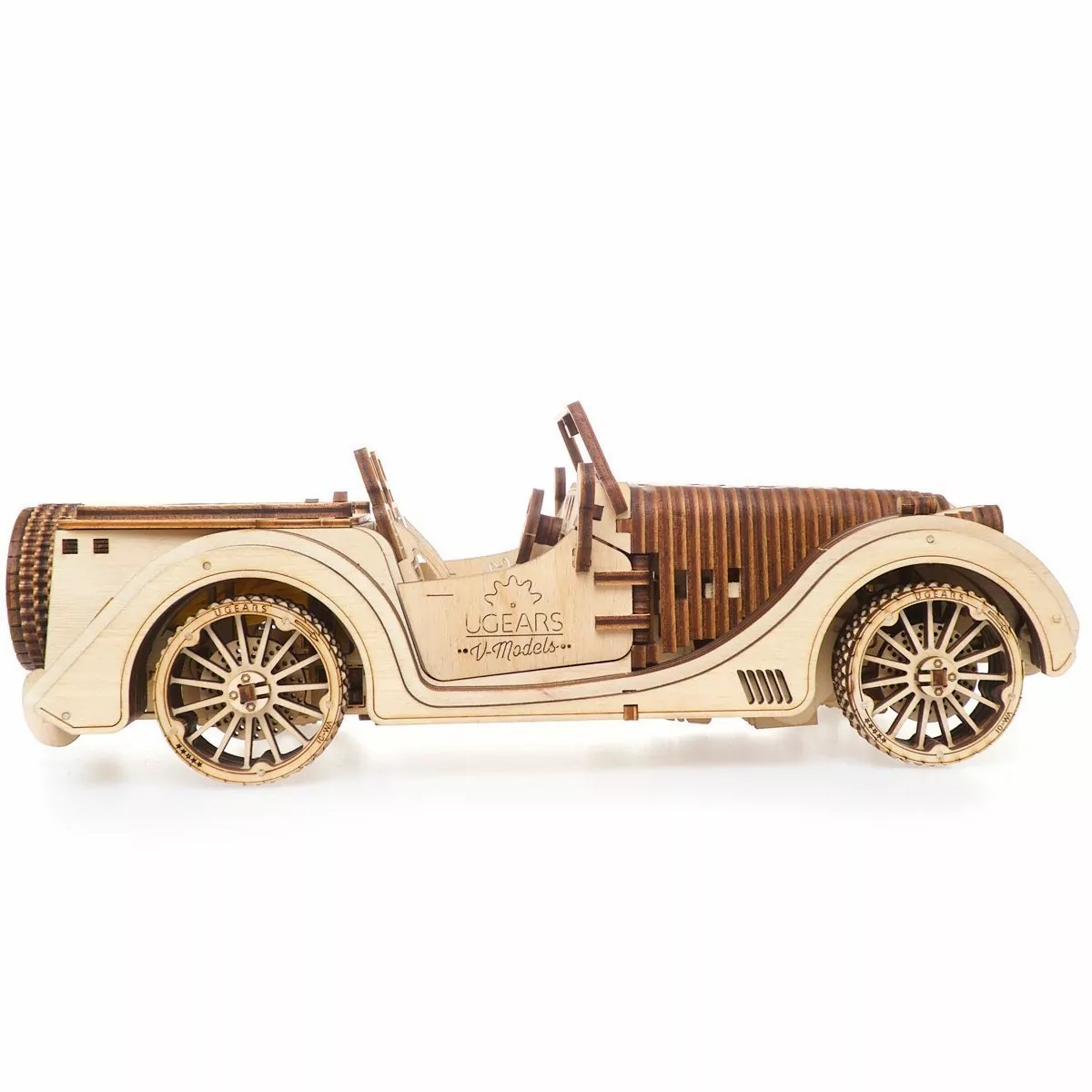 Puzzle 3D Roadster VM-01 beige, UGEARS