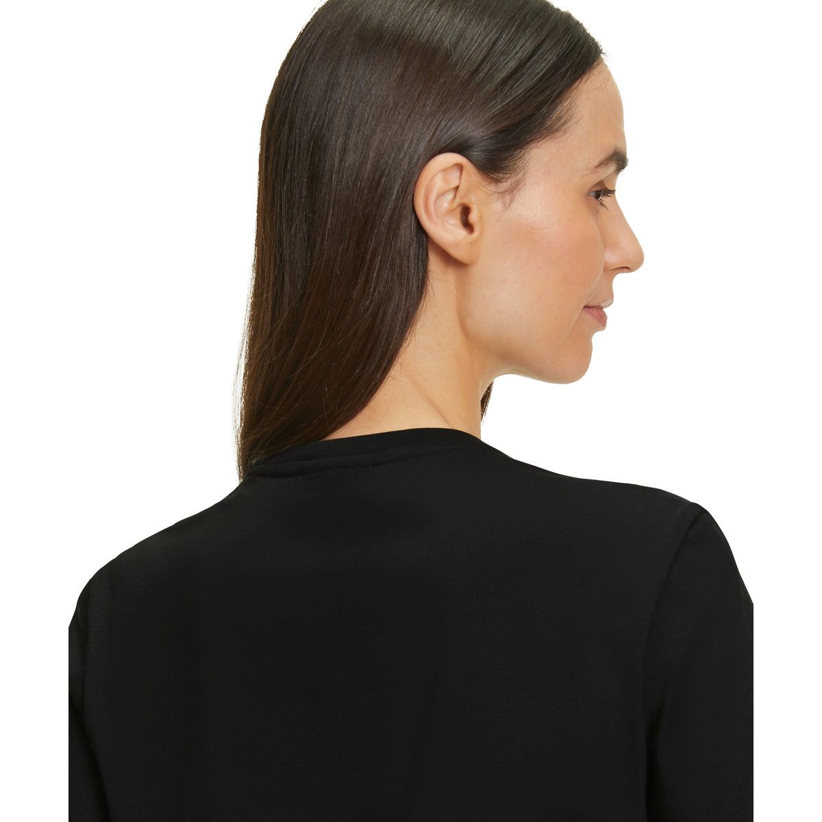 T-Shirt Essential Cotton noir, FALKE