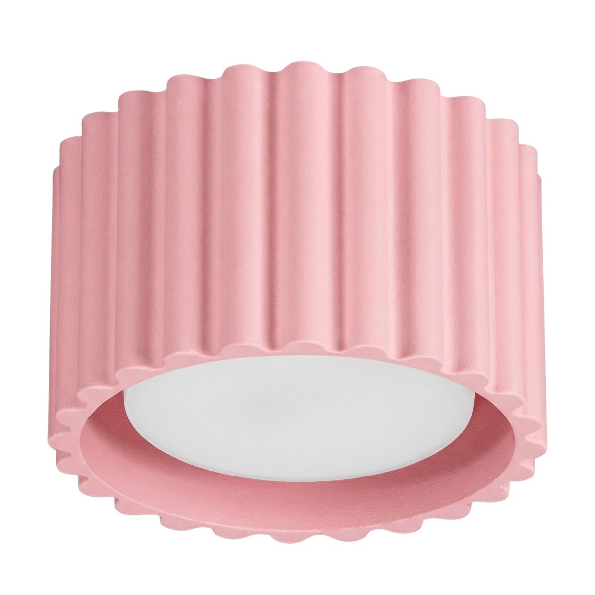 Plafonnier Aluminium Rose Gx53 1 AURA rose, EDEN